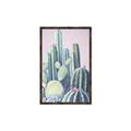 Picture of Pink Cactus _GroupedProduct_Rectangle_Portrait_Canvas_Framed_