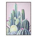Picture of Pink Cactus _GroupedProduct_Rectangle_Portrait_Canvas_Framed_