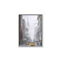 Picture of Yellow Taxi In New York _GroupedProduct_Rectangle_Portrait_Canvas_Framed_