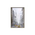Picture of Yellow Taxi In New York _GroupedProduct_Rectangle_Portrait_Canvas_Framed_