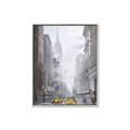 Picture of Yellow Taxi In New York _GroupedProduct_Rectangle_Portrait_Canvas_Framed_