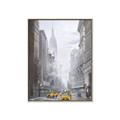 Picture of Yellow Taxi In New York _GroupedProduct_Rectangle_Portrait_Canvas_Framed_