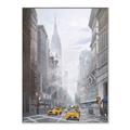 Picture of Yellow Taxi In New York _GroupedProduct_Rectangle_Portrait_Canvas_Framed_