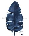 Picture of Blue Tropical Leaf II _GroupedProduct_Rectangle_Portrait_Unframed_Print_Only_
