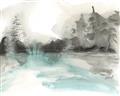 Picture of Icy Creek II _GroupedProduct_Rectangle_Landscape_Unframed_Print_Only_