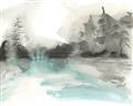 Picture of Icy Creek II _GroupedProduct_Rectangle_Landscape_Unframed_Print_Only_