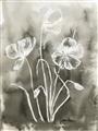 Picture of Brown & White Flower I  _GroupedProduct_Rectangle_Portrait_Unframed_Print_Only_