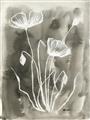 Picture of Brown & White Flower II _GroupedProduct_Rectangle_Portrait_Unframed_Print_Only_