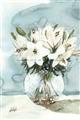 Picture of Flower In Glass Jar _GroupedProduct_Rectangle_Portrait_Unframed_Print_Only_