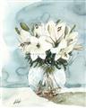 Picture of Flower In Glass Jar _GroupedProduct_Rectangle_Portrait_Unframed_Print_Only_