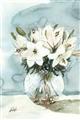 Picture of Flower In Glass Jar _GroupedProduct_Rectangle_Portrait_Unframed_Print_Only_