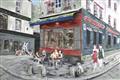 Picture of Centre Ville Café II _GroupedProduct_Rectangle_Landscape_Unframed_Print_Only_
