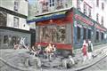 Picture of Centre Ville Café II _GroupedProduct_Rectangle_Landscape_Unframed_Print_Only_