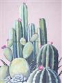 Picture of Pink Cactus _GroupedProduct_Rectangle_Portrait_Unframed_Print_Only_