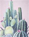 Picture of Pink Cactus _GroupedProduct_Rectangle_Portrait_Unframed_Print_Only_