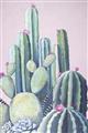 Picture of Pink Cactus _GroupedProduct_Rectangle_Portrait_Unframed_Print_Only_