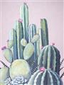 Picture of Pink Cactus _GroupedProduct_Rectangle_Portrait_Unframed_Print_Only_