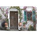 Picture of Door Arched Flower _GroupedProduct_Rectangle_Landscape_Unframed_Print_Only_