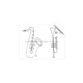 Picture of Saxophone _GroupedProduct_Rectangle_Landscape_Unframed_Print_Only_