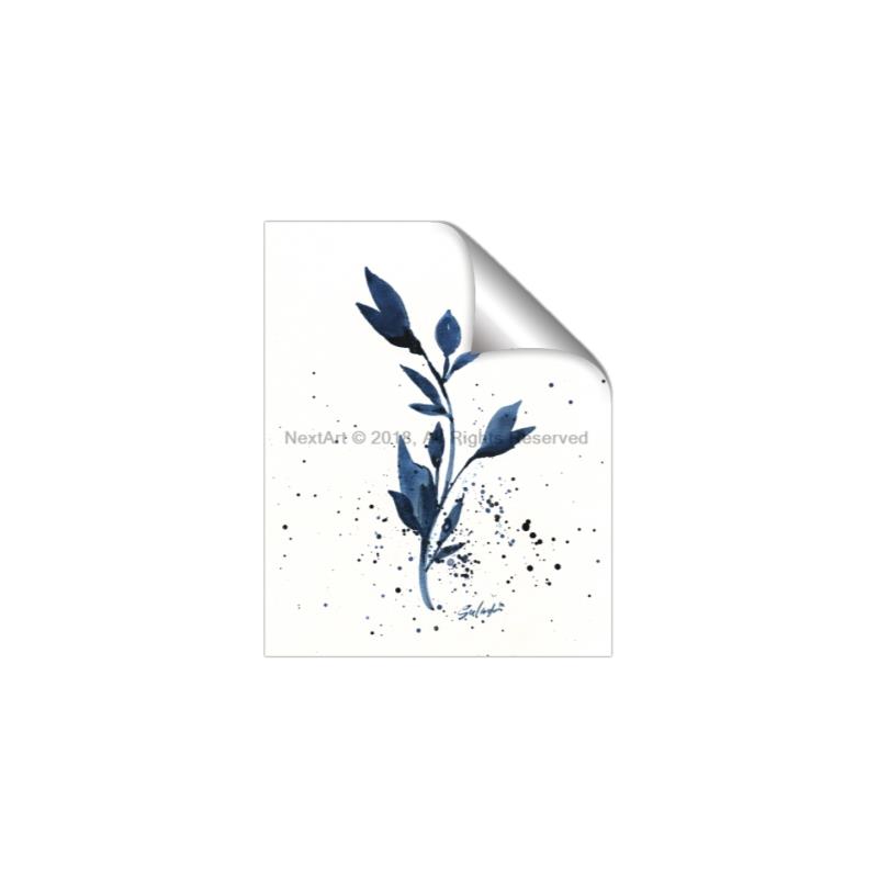 Picture of Blue Leaves III _GroupedProduct_Rectangle_Portrait_Unframed_Print_Only_