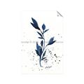Picture of Blue Leaves III _GroupedProduct_Rectangle_Portrait_Unframed_Print_Only_