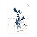 Picture of Blue Leaves III _GroupedProduct_Rectangle_Portrait_Unframed_Print_Only_