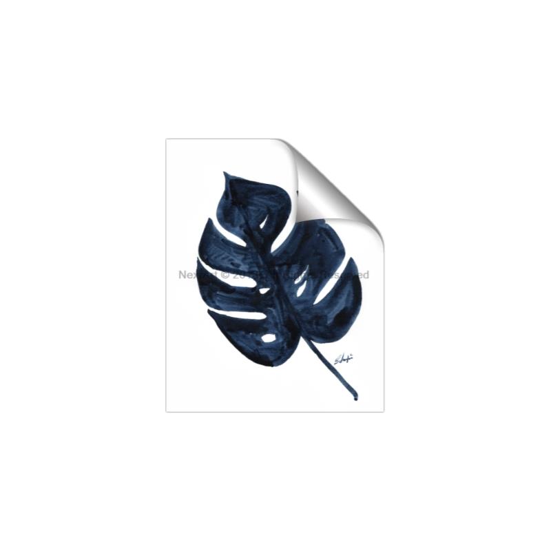 Picture of Blue Tropical Leaf I _GroupedProduct_Rectangle_Portrait_Unframed_Print_Only_