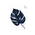 Picture of Blue Tropical Leaf I _GroupedProduct_Rectangle_Portrait_Unframed_Print_Only_
