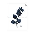 Picture of Blue Leaves V _GroupedProduct_Rectangle_Portrait_Unframed_Print_Only_