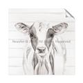 Picture of Frontal Cow Portrait _GroupedProduct_Square_Unframed_Print_Only_