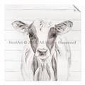 Picture of Frontal Cow Portrait _GroupedProduct_Square_Unframed_Print_Only_