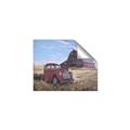 Picture of Red Wooden Barn _GroupedProduct_Rectangle_Landscape_Unframed_Print_Only_