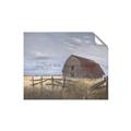 Picture of Wooden Fence _GroupedProduct_Rectangle_Landscape_Unframed_Print_Only_