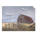 Picture of Wooden Fence _GroupedProduct_Rectangle_Landscape_Unframed_Print_Only_