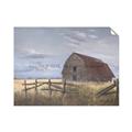 Picture of Wooden Fence _GroupedProduct_Rectangle_Landscape_Unframed_Print_Only_