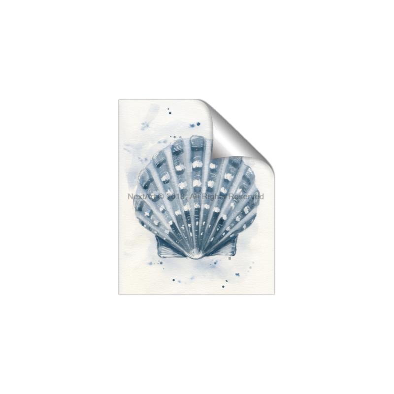Picture of Blue Seashell _GroupedProduct_Rectangle_Portrait_Unframed_Print_Only_