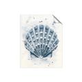 Picture of Blue Seashell _GroupedProduct_Rectangle_Portrait_Unframed_Print_Only_