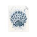 Picture of Blue Seashell _GroupedProduct_Rectangle_Portrait_Unframed_Print_Only_