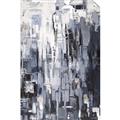 Picture of Abstract With Silver Foil _GroupedProduct_Rectangle_Portrait_Unframed_Print_Only_