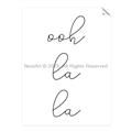 Picture of Ooh La La I _GroupedProduct_Rectangle_Portrait_Unframed_Print_Only_