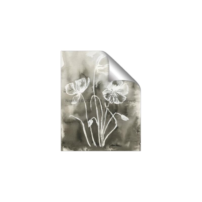 Picture of Brown & White Flower I  _GroupedProduct_Rectangle_Portrait_Unframed_Print_Only_