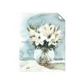 Picture of Flower In Glass Jar _GroupedProduct_Rectangle_Portrait_Unframed_Print_Only_