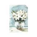 Picture of Flower In Glass Jar _GroupedProduct_Rectangle_Portrait_Unframed_Print_Only_