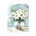 Picture of Flower In Glass Jar _GroupedProduct_Rectangle_Portrait_Unframed_Print_Only_