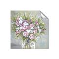 Picture of Pink And White Roses _GroupedProduct_Square_Unframed_Print_Only_