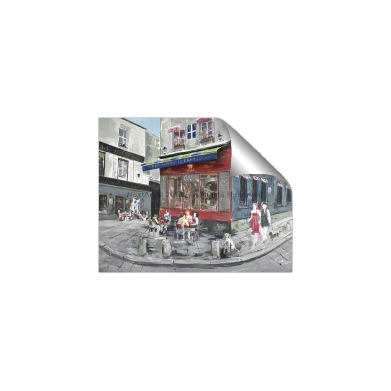Picture of Centre Ville Café II _GroupedProduct_Rectangle_Landscape_Unframed_Print_Only_