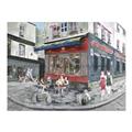 Picture of Centre Ville Café II _GroupedProduct_Rectangle_Landscape_Unframed_Print_Only_