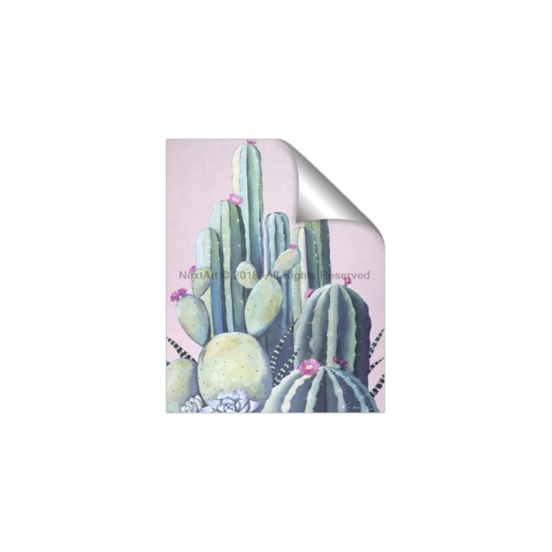 Picture of Pink Cactus _GroupedProduct_Rectangle_Portrait_Unframed_Print_Only_