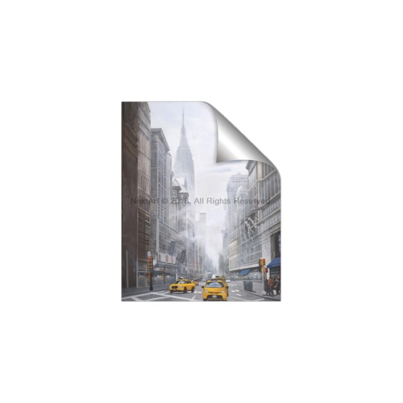 Picture of Yellow Taxi In New York _GroupedProduct_Rectangle_Portrait_Unframed_Print_Only_