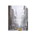 Picture of Yellow Taxi In New York _GroupedProduct_Rectangle_Portrait_Unframed_Print_Only_